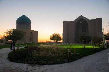 UNESCO Dünya Mirası Alanından Khoja Ahmed Yasawi anıtı