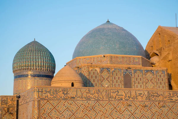 Mausoleo Khoja Ahmed Yasawi Patrimonio Mundial Unesco — Foto de Stock