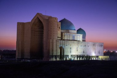 UNESCO Dünya Mirası Alanından Khoja Ahmed Yasawi anıtı