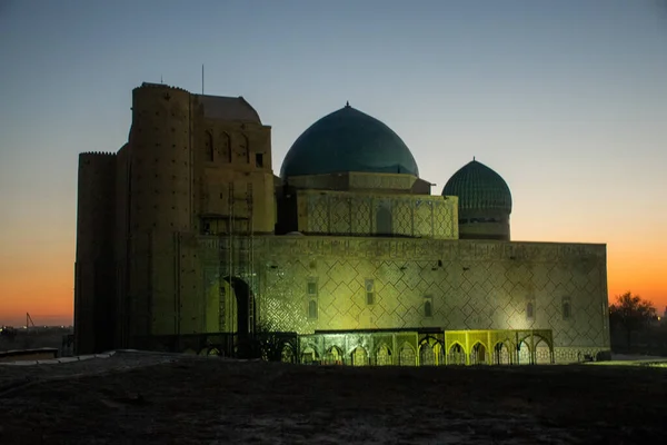 View Ancient Mosque Evening Historical Concept — Stock Photo, Image