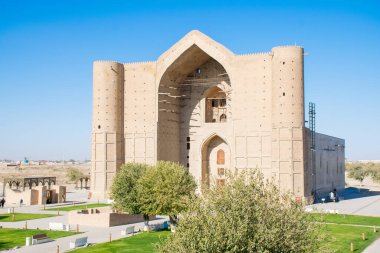 Khoja Ahmed Yasawi 'nin Türkistan' daki mozolesi. UNESCO dünya mirası bölgesi. Kazakistan