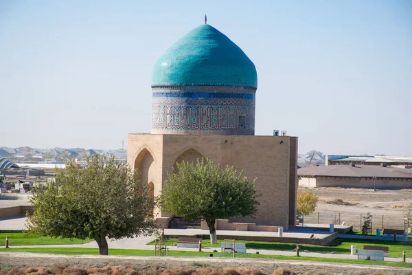 Turkestan市Khoja Ahmed Yasawi的陵墓 教科文组织世界遗产场址 哈萨克斯坦 — 图库照片