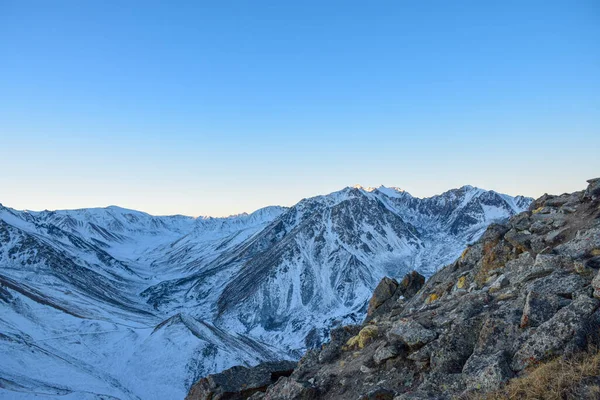 Úžasný Výhled Horu Tian Shan Poblíž Města Alamty Kazachstánu Nejlepší — Stock fotografie