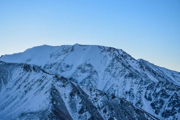 Vue Imprenable Sur Montagne Tian Shan Près Ville Alamty Kazakhstan — Photo