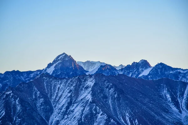 Excellente Matinée Ensoleillée Dans Montagne Tian Shan Près Ville Alamty — Photo