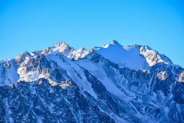 Excellente Matinée Ensoleillée Dans Montagne Tian Shan Près Ville Alamty — Photo