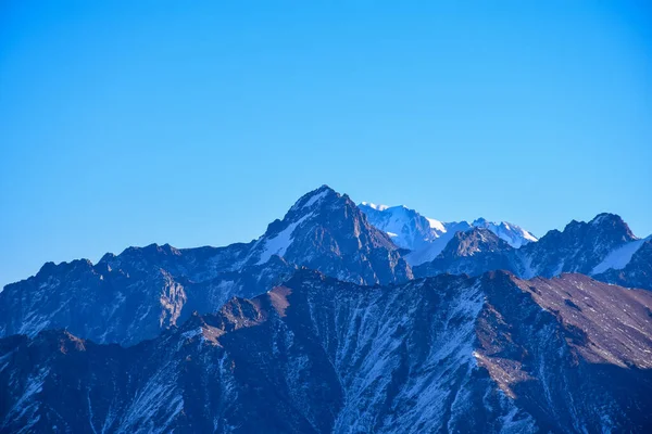 Excellente Matinée Ensoleillée Dans Montagne Tian Shan Près Ville Alamty — Photo