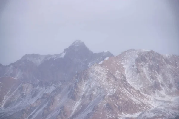 Vista Aerea Dalla Gola Prohodnoe Nella Montagna Tian Shan Vicino — Foto Stock