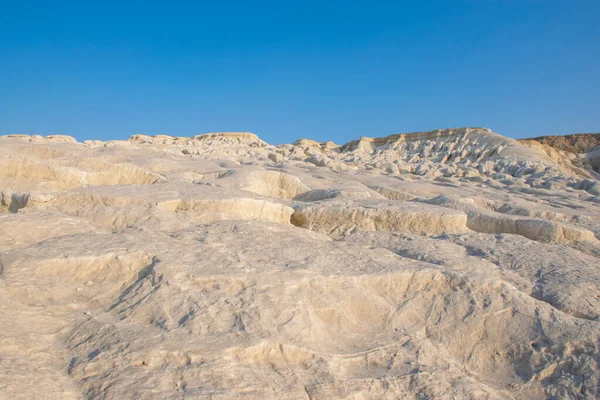 Tuznair Salino Meseta Ustyurt Desierto Occidental Kazajstán Región Aktau — Foto de Stock