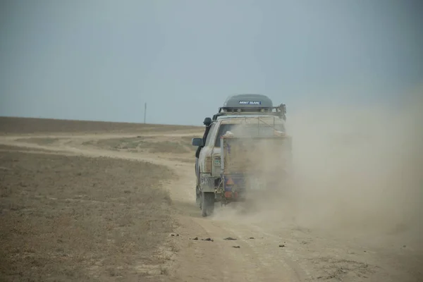 Région Aktau Kazakhstan Septembre 2020 Excursion Hors Route Dans Canyon — Photo