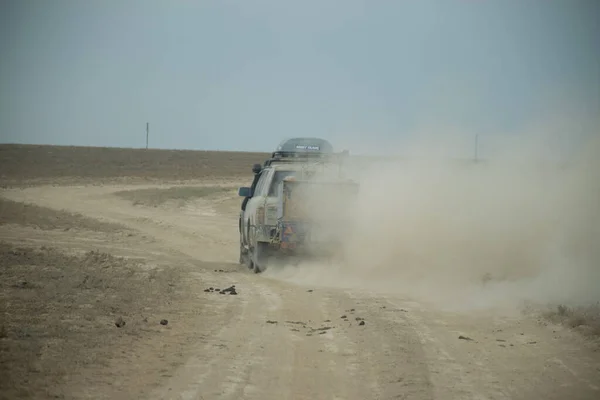 Région Aktau Kazakhstan Septembre 2020 Excursion Hors Route Dans Canyon — Photo