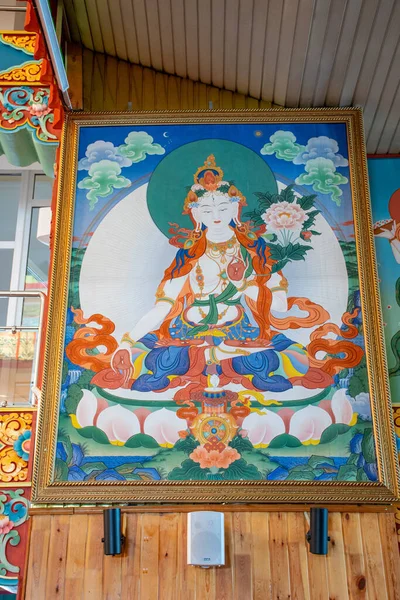 Ulan Ude Ryssland Februari 2020 Inuti Datsan Rinpoche Bagsha — Stockfoto