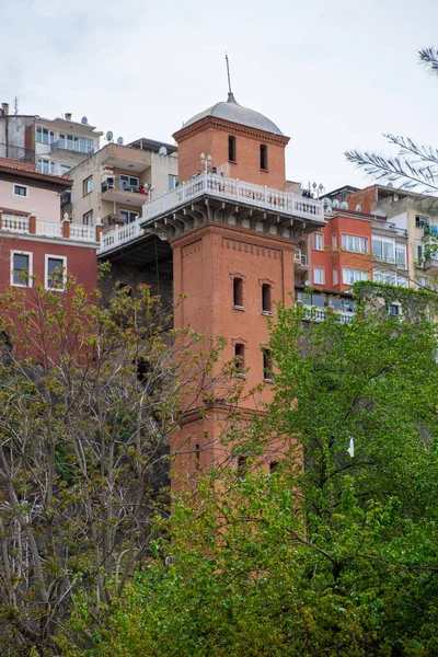 Spaziergang Durch Die Straßen Von Izmir Stadt Der Nähe Des — Stockfoto