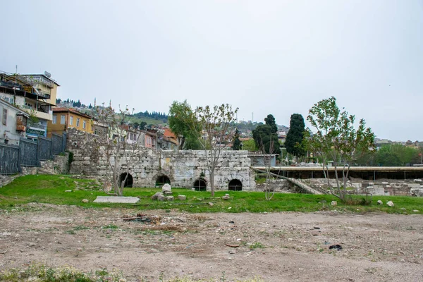 Ruínas Antiga Smirna Cidade Izmir Turquia — Fotografia de Stock