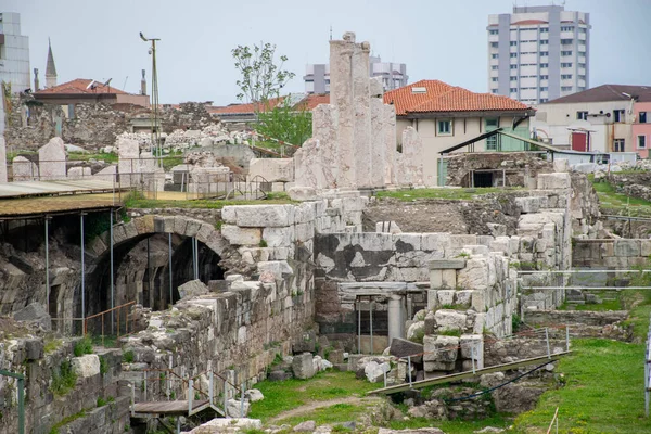 Ruínas Antiga Smirna Cidade Izmir Turquia — Fotografia de Stock