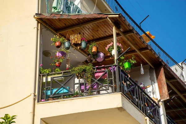 Promenader Vid Gatorna Izmir Stad Nära Havet — Stockfoto