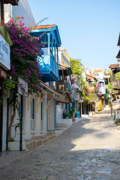 Caminando Por Las Calles Ciudad Izmir Cerca Del Mar — Foto de Stock