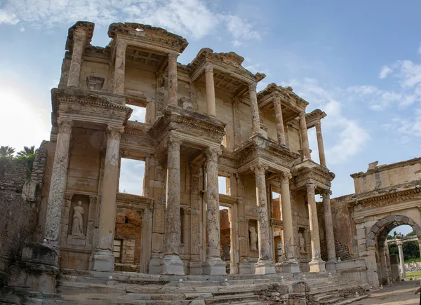 Ruínas Antiga Cidade Éfeso Seluk Turquia — Fotografia de Stock