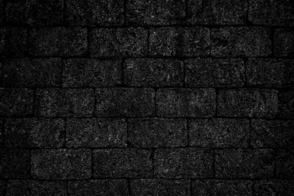Фон Черной Кирпичной Стены — стоковое фото