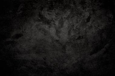 Siyah cilalı beton duvar dokusu arka planı. Sert beton grunge yüzeyi.
