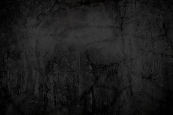 Черный Полированный Бетонный Фон Стены Текстуры Грубый Бетонный Гранж — стоковое фото