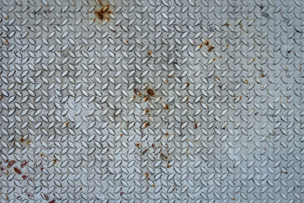 Paslı Elmas Çelik Plaka Dokusu Arka Planı — Stok fotoğraf
