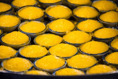 Toddy Palm Cake (Kanom Tarn) Tayland Tatlısı.