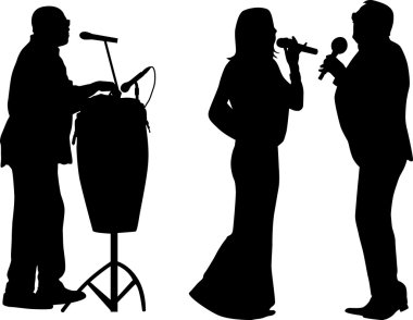 Şarkıcı ve davulcu