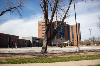 26 Nisan 2020. Grand Island Nebraska St. Francis Hastanesi. 2620 Batı Faidley Caddesi Grand Island Ne 68803. Yüksek kalite fotoğraf