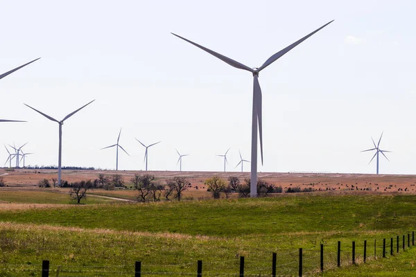 ONeill, Nebraska, ABD 22 Temmuz 2019 Nebraska 'daki Rüzgar Çiftliği.