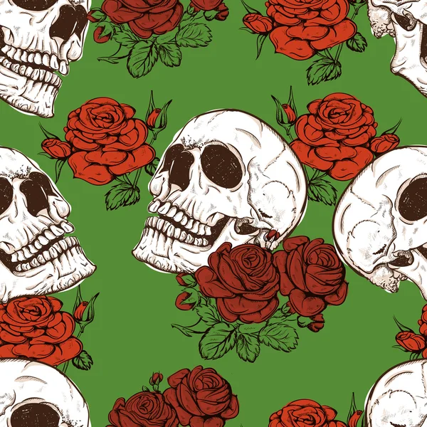 Gül ve kafatasları