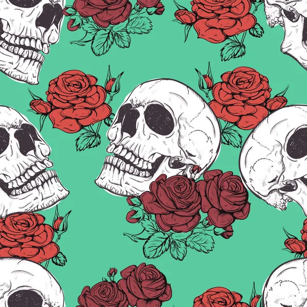 Gül ve kafatasları