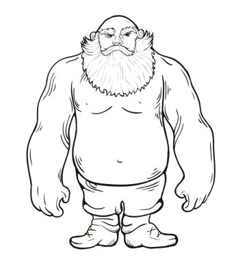 acımasız adam sakallı