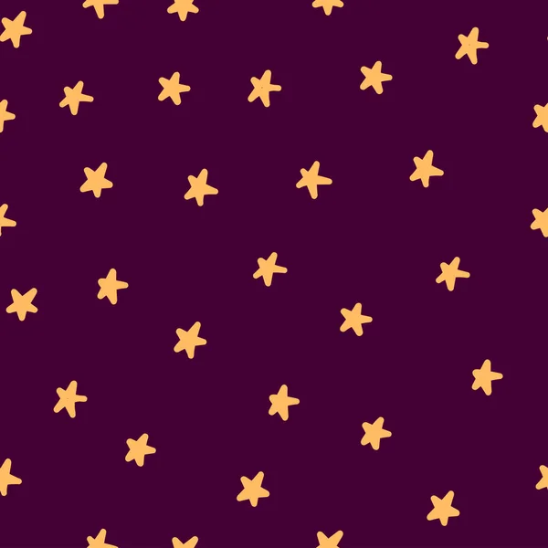 Patrón moderno estrellas cielo, gran diseño para cualquier propósito. Patrón abstracto de Navidad. — Vector de stock