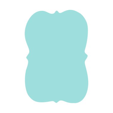 Modern çerçeve maskesi. Geometrik şekil. Fotoğraf çerçevesi.