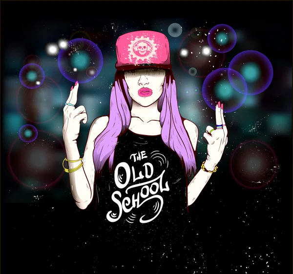 Rap müzik kız