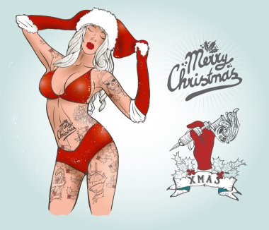 Noel dövme kız dövmeler