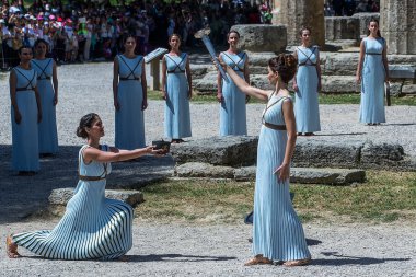  Son prova için alevi aydınlatma töreni