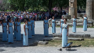  Son prova için alevi aydınlatma töreni