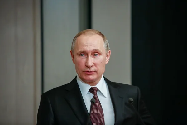 Il presidente russo Vladimir Putin ad Atene — Foto Stock