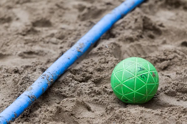 European Beach Handebol Tour - ebt Finals Thessaloniki 2016 — Fotografia de Stock