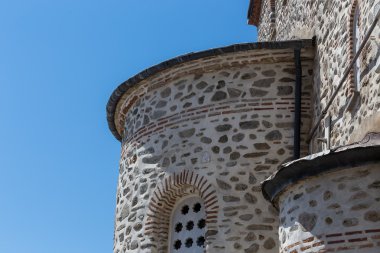 Karyes üzerinde kutsal Mount Athos ayrıntılarda bina