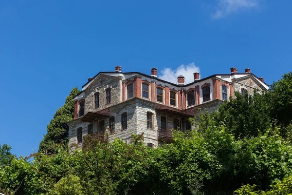 Building details in Karyes on Holy Mount Athos — Stock Photo, Image