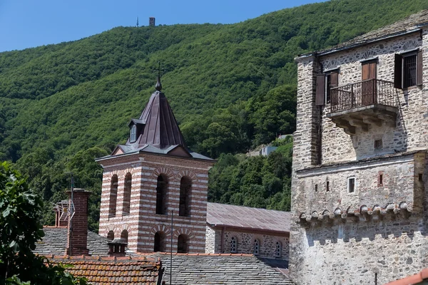 Détails de construction dans Karyes sur le Saint Mont Athos — Photo