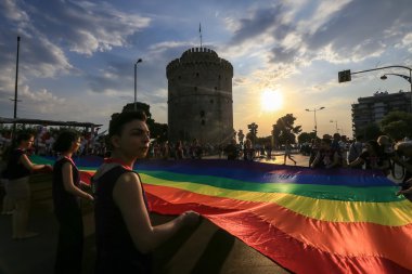  Selanik'te 5 Gay Pride Festivali.