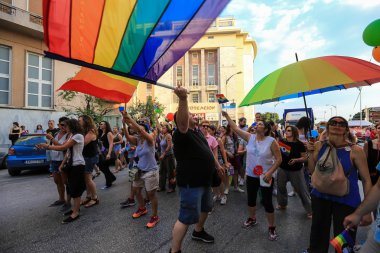  Selanik'te 5 Gay Pride Festivali.