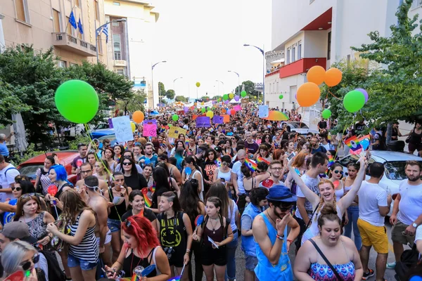 5th Gay Pride Festival in Thessaloniki. — Stock Photo, Image