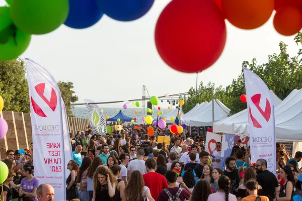 V Festival do Orgulho Gay em Salónica . — Fotografia de Stock