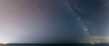 Yıldızlı gökyüzü ve Samanyolu