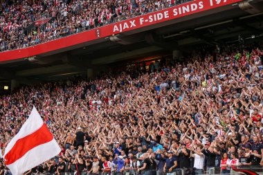 Tam Amsterdam Arena Stadyumu Iç görünümü